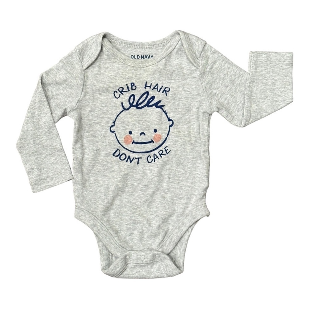 Old Navy Long sleeve Onesie, 3-6 MO